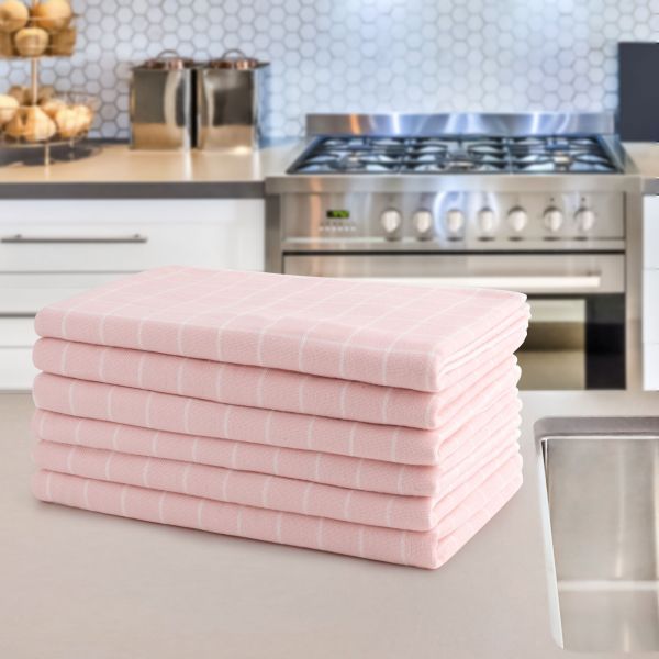 Piccocasa 100% Cotton Kitchen Towel Cleaning Drying Absorbent Dish