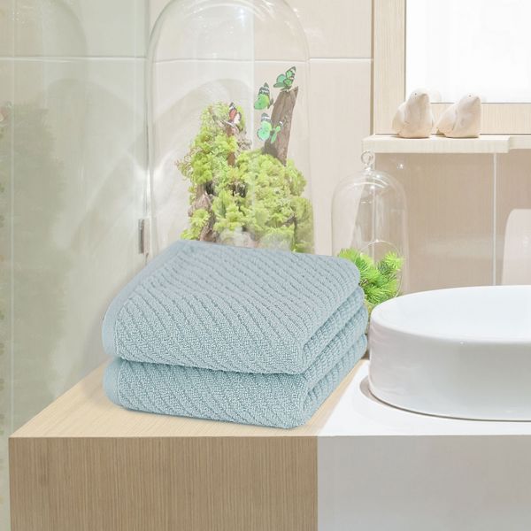 Piccocasa 100% Cotton Absorbent Kitchen Quick Drying Towel And